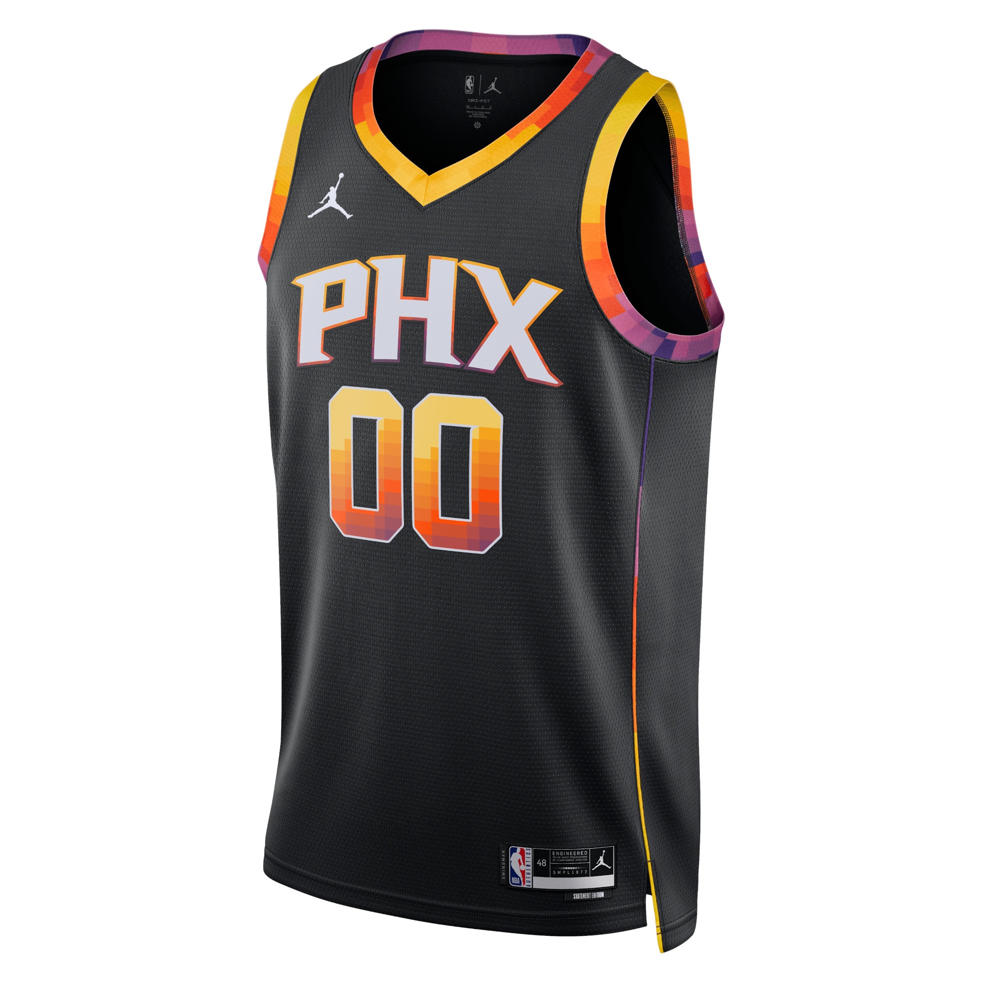 Phoenix Suns Jordan Statement Swingman Basketball Jersey - Custom - Unisex - JS802 