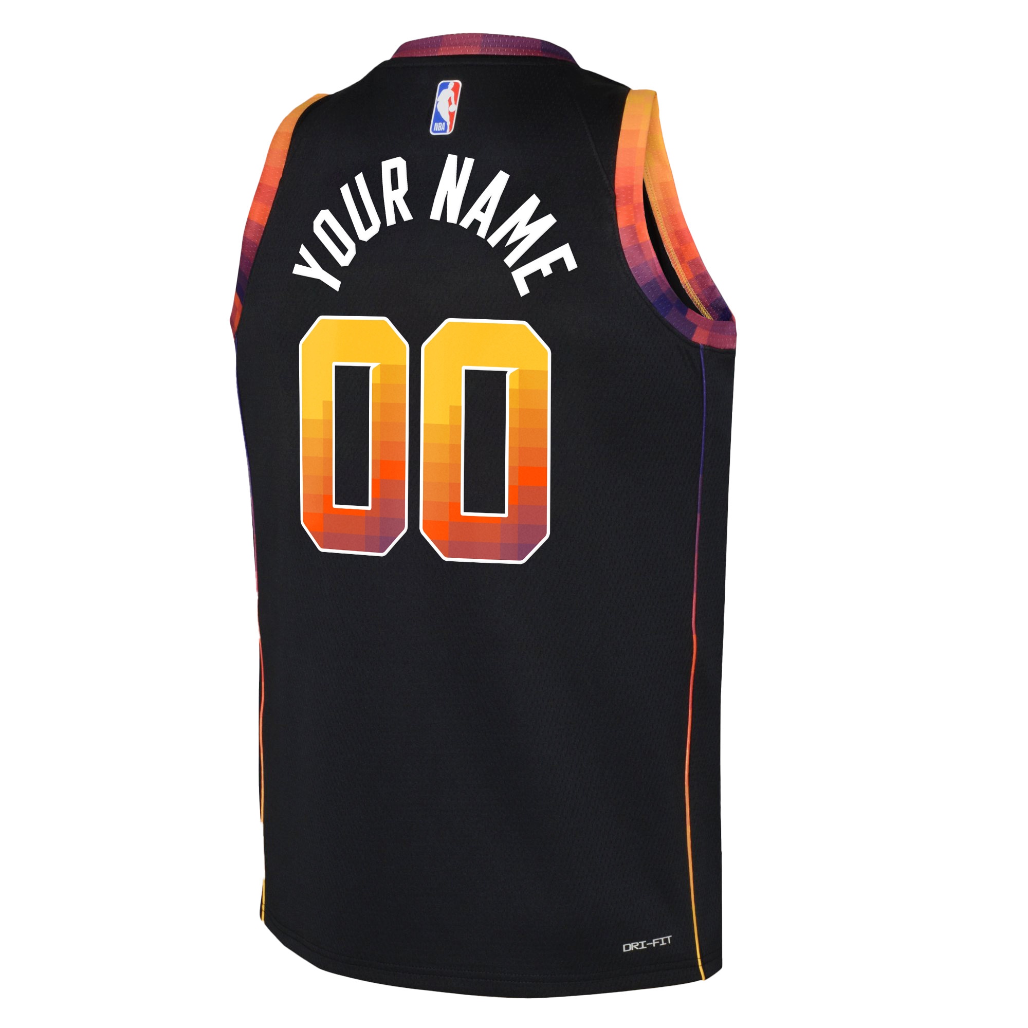 Alternative view of Phoenix Suns Jordan Statement Swingman Basketball Jersey 22 - Custom - Youth - JS810 