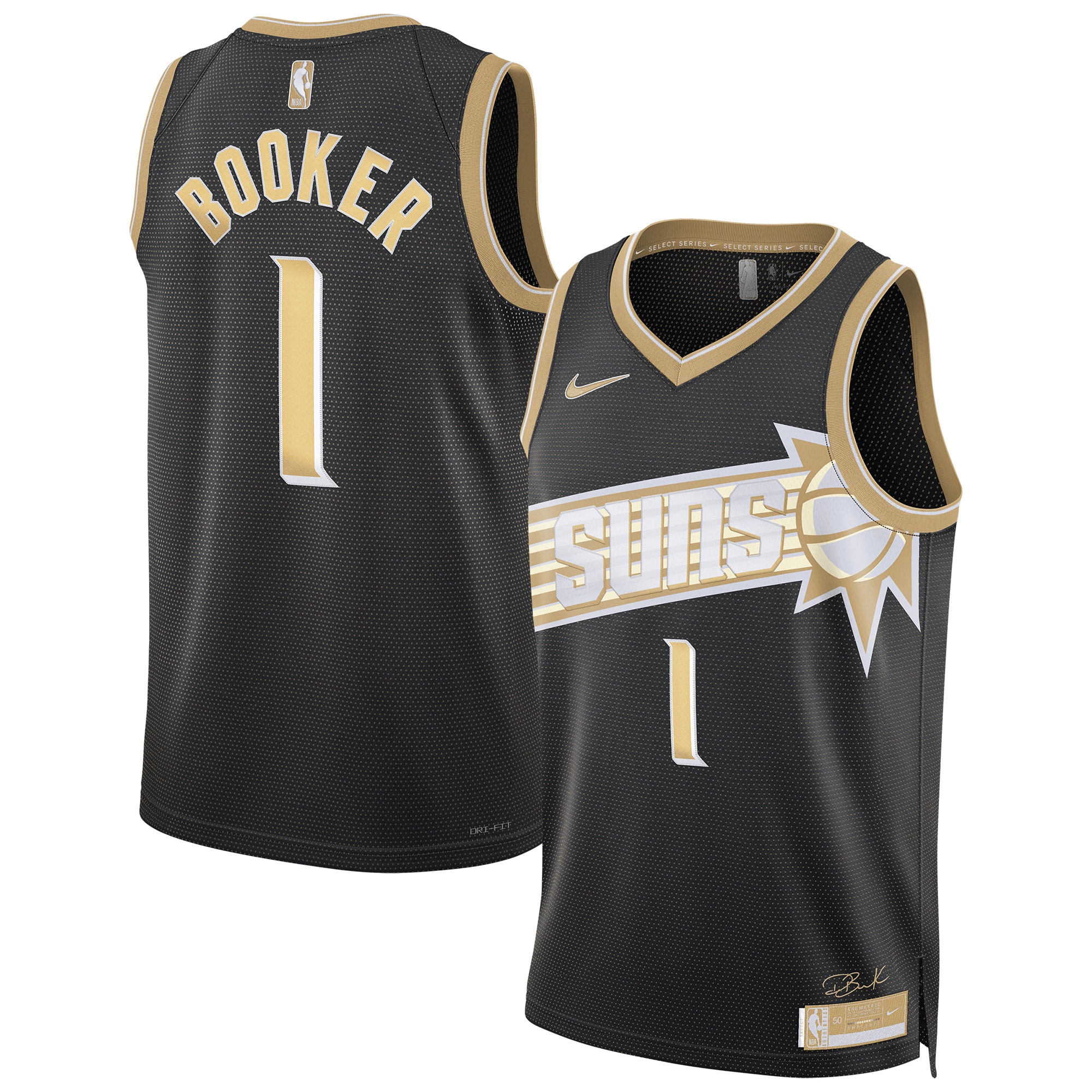 Phoenix Suns Select Series Swingman Basketball Jersey - Devin Booker - Mens - JS237 