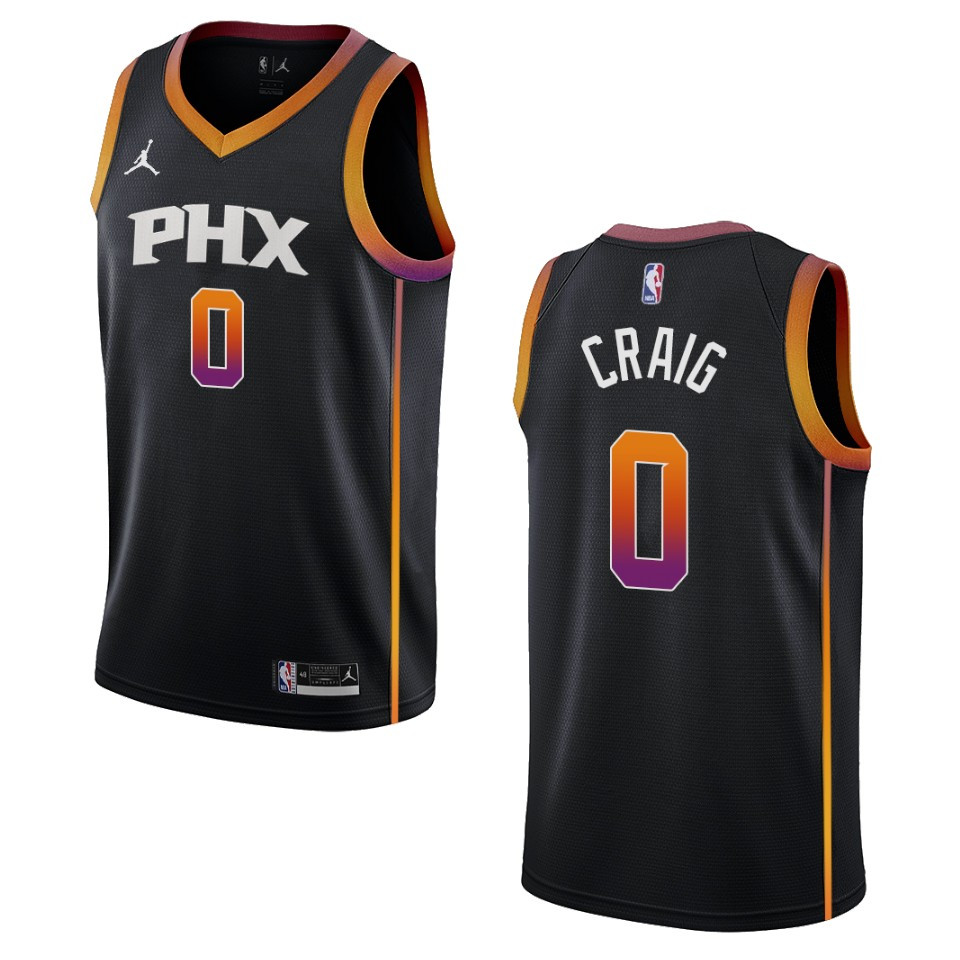 Phoenix Suns Torrey Craig 2022-23 Statement Edition Black Swingman Basketball Jersey