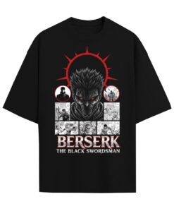 Berserk Guts Black Swordsman Vintage 90s Dark Fantasy Anime Heavy Metal 5