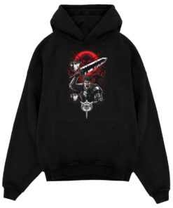 Alternative view of Berserk Guts Black Swordsman Vintage 90s Dark Fantasy Anime Heavy Metal 7