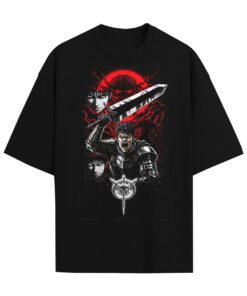 Berserk Guts Black Swordsman Vintage 90s Dark Fantasy Anime Heavy Metal 7
