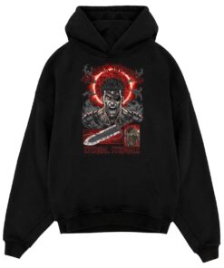 Alternative view of Berserk Guts Black Swordsman Vintage 90s Dark Fantasy Anime Heavy Metal 8