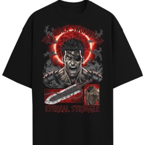 Berserk Guts Black Swordsman Vintage 90s Dark Fantasy Anime Heavy Metal 8