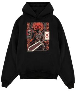 Alternative view of Berserk Guts Black Swordsman Vintage 90s Dark Fantasy Anime Heavy Metal 9