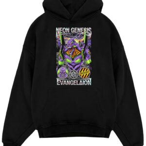 Alternative view of Neon Genesis Evangelion Unit 01 Mecha Anime 90s Cyberpunk Retro 1