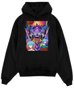 Alternative view of Neon Genesis Evangelion Unit 01 Mecha Anime 90s Cyberpunk Retro 3