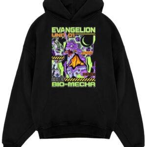 Alternative view of Neon Genesis Evangelion Unit 01 Mecha Anime 90s Cyberpunk Retro 7