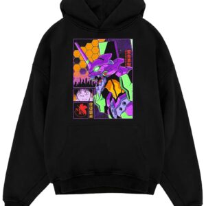 Alternative view of Neon Genesis Evangelion Unit 01 Mecha Anime 90s Cyberpunk Retro 10