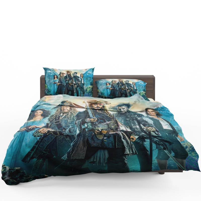 Pirates Of The Caribbean Dead Men Bedding Set - Custom Bedding Set