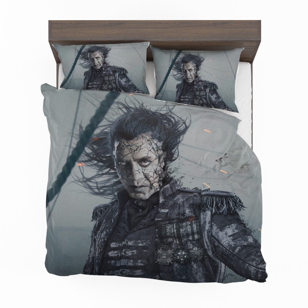 Alternative view of Pirates Of The Caribbean Dead Men Tell No Tales Movie Captain Salazar Javier Bardem Bedding Set - Custom Bedding Set