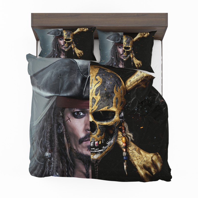 Alternative view of Pirates Of The Caribbean Johnny Depp Bedding Set - Custom Bedding Set