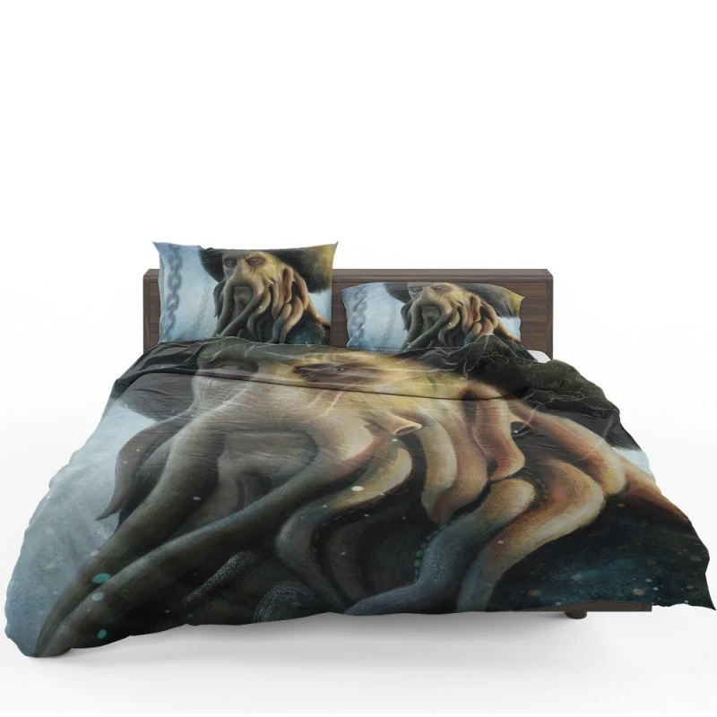 Pirates Of The Caribbean Movie Davy Jones Bedding Set - Custom Bedding Set