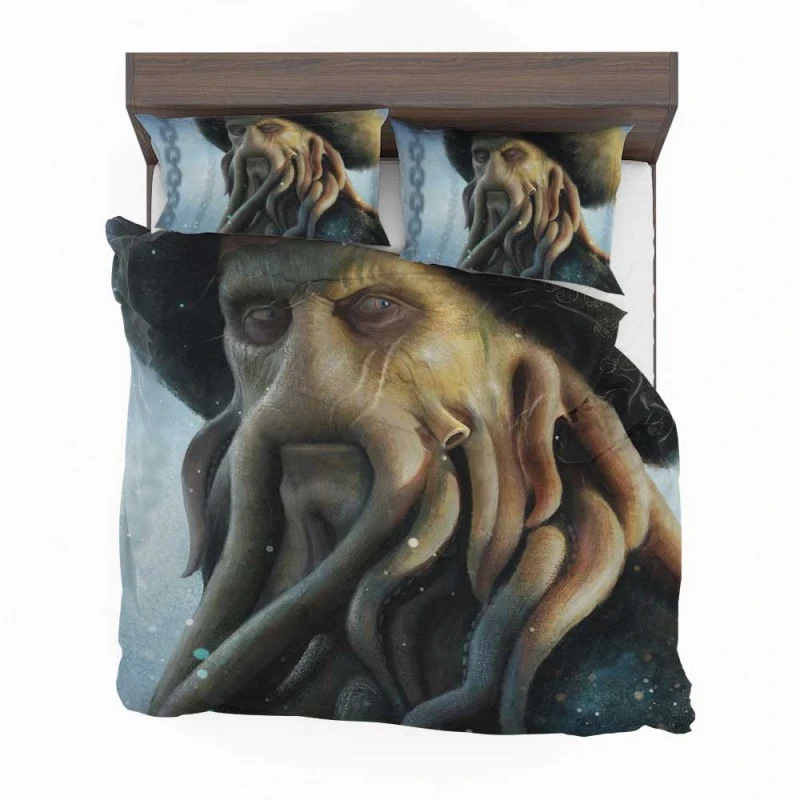 Alternative view of Pirates Of The Caribbean Movie Davy Jones Bedding Set - Custom Bedding Set