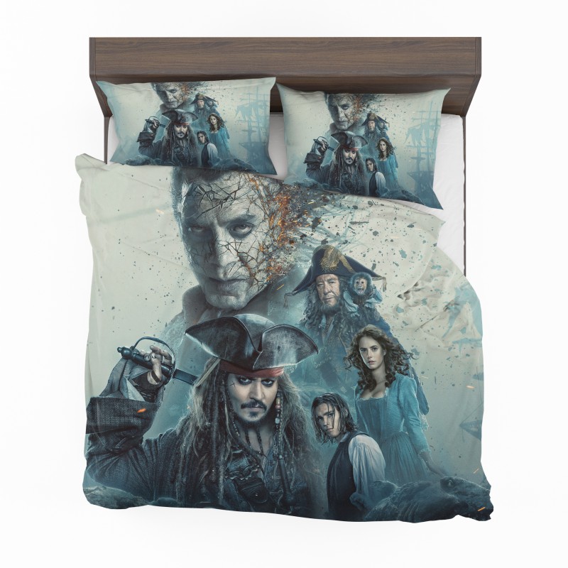 Alternative view of Pirates Of The Caribbean Salazar Revenge Bedding Set - Custom Bedding Set