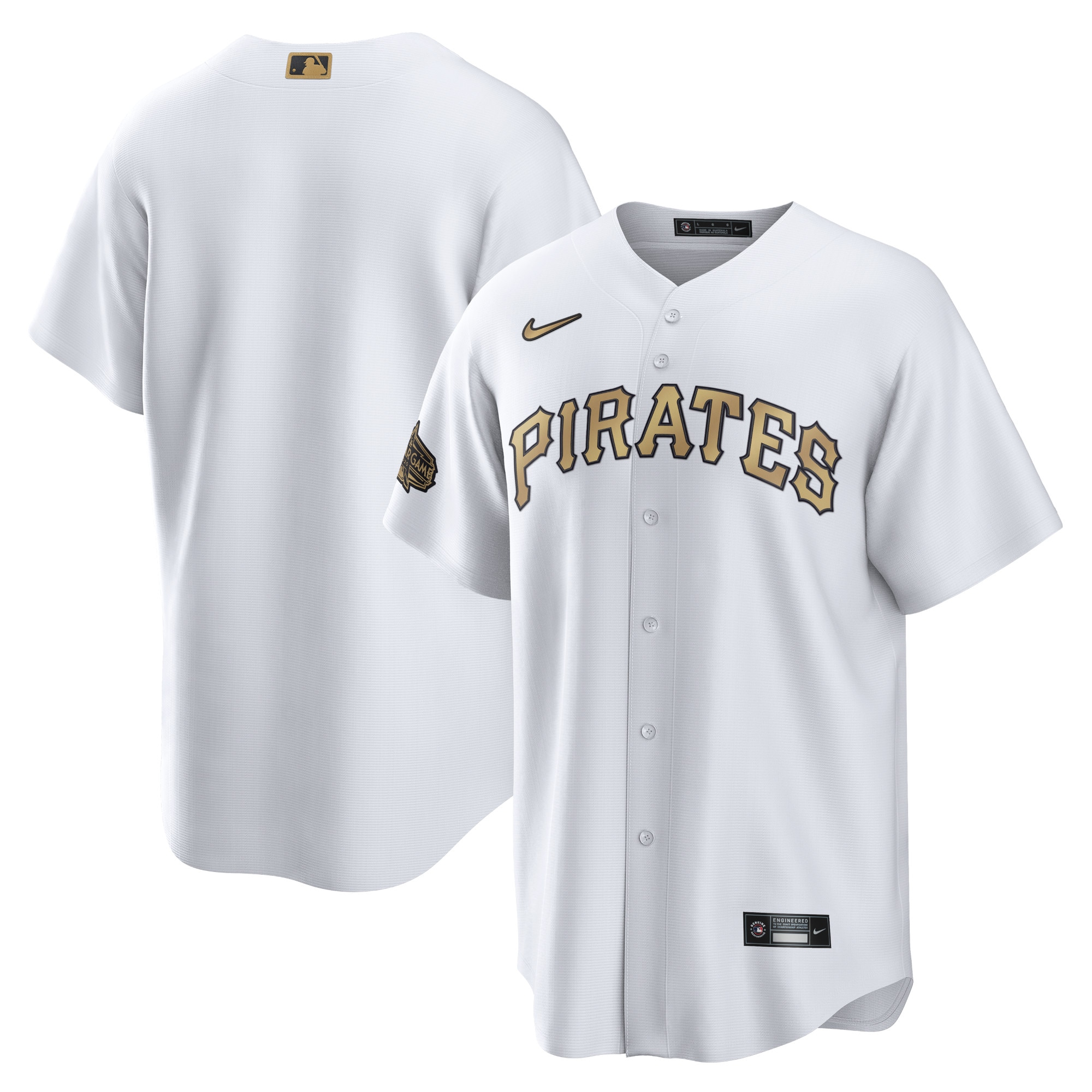 Pittsburgh Pirates 2022 Mlb All-star Game Replica Blank Jersey - White