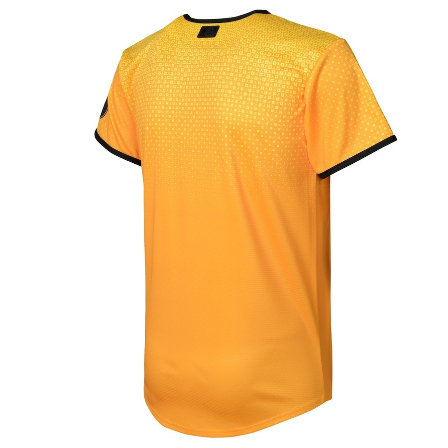 Alternative view of Pittsburgh Pirates 2023 City Connect Youth Jersey - Gold 