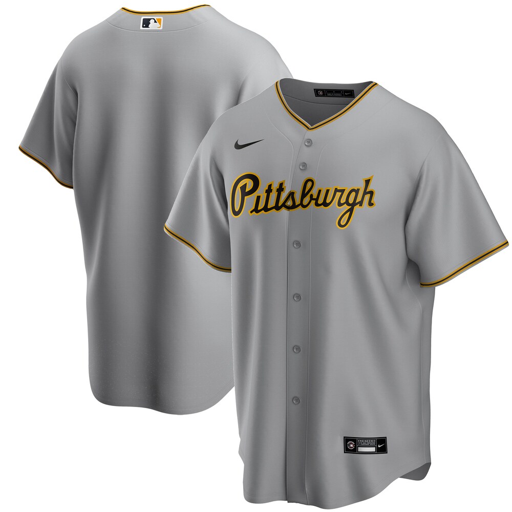 Pittsburgh Pirates Away 2020 Team Baseball Jersey - Gray