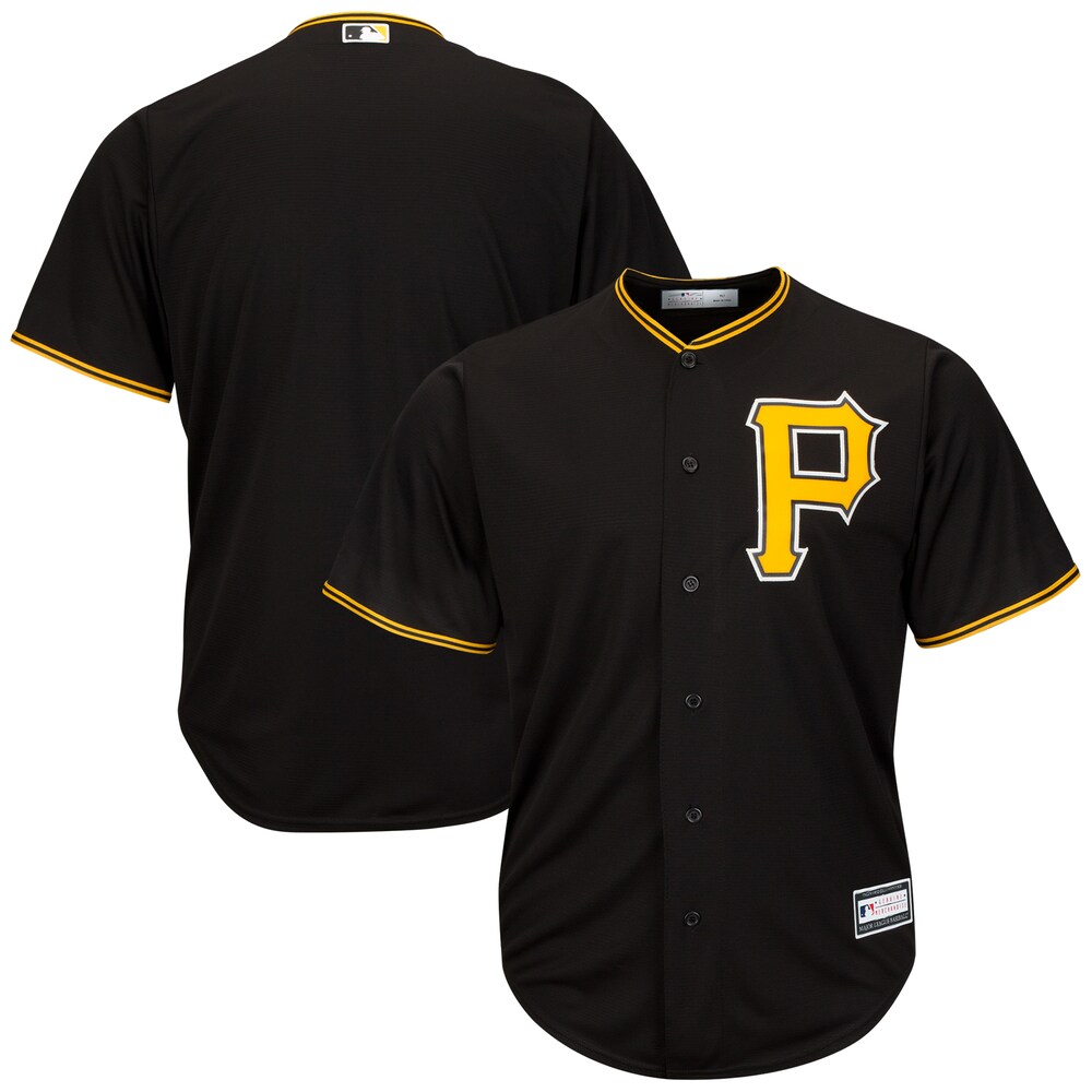 Pittsburgh Pirates Big & Tall Team Baseball Jersey - Black