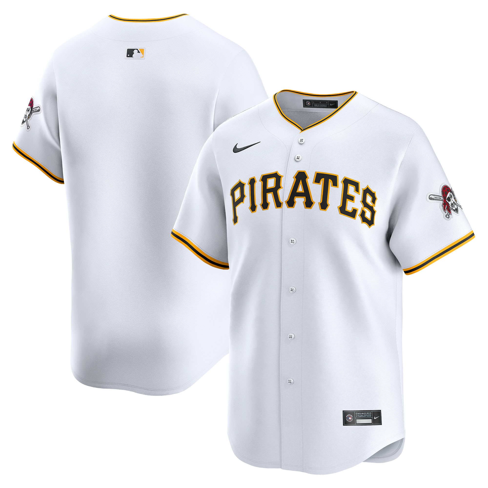 Pittsburgh Pirates Home Limited Baseball Jersey - White
