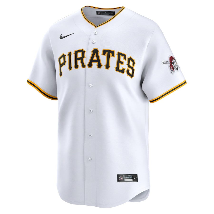 Alternative view of Pittsburgh Pirates Home Limited YOUTH Baseball Jersey - White 