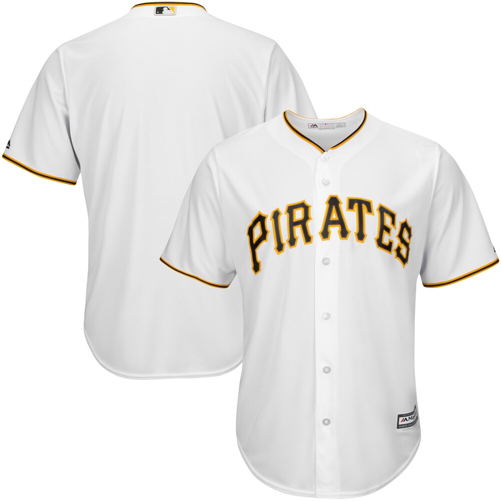 Pittsburgh Pirates Majestic Big & Tall Cool Base Team Jersey - White