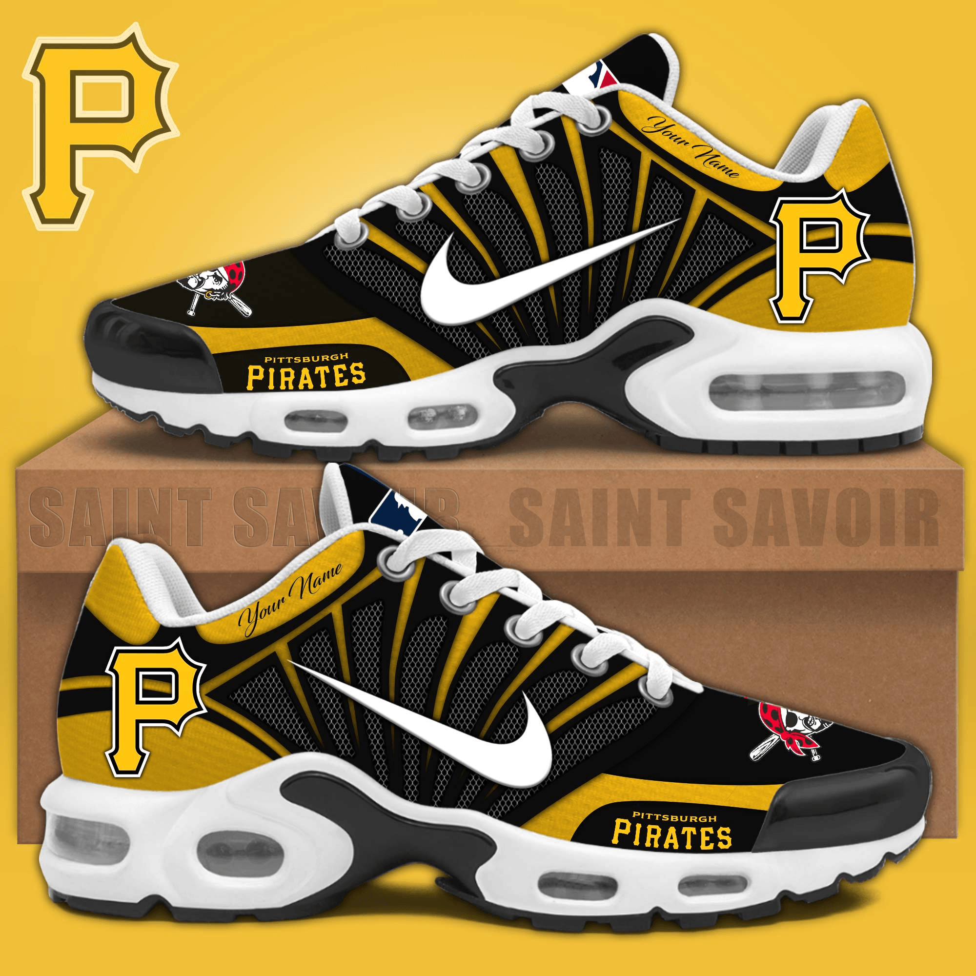 Pittsburgh Pirates Mlb Air Max Plus Shoes