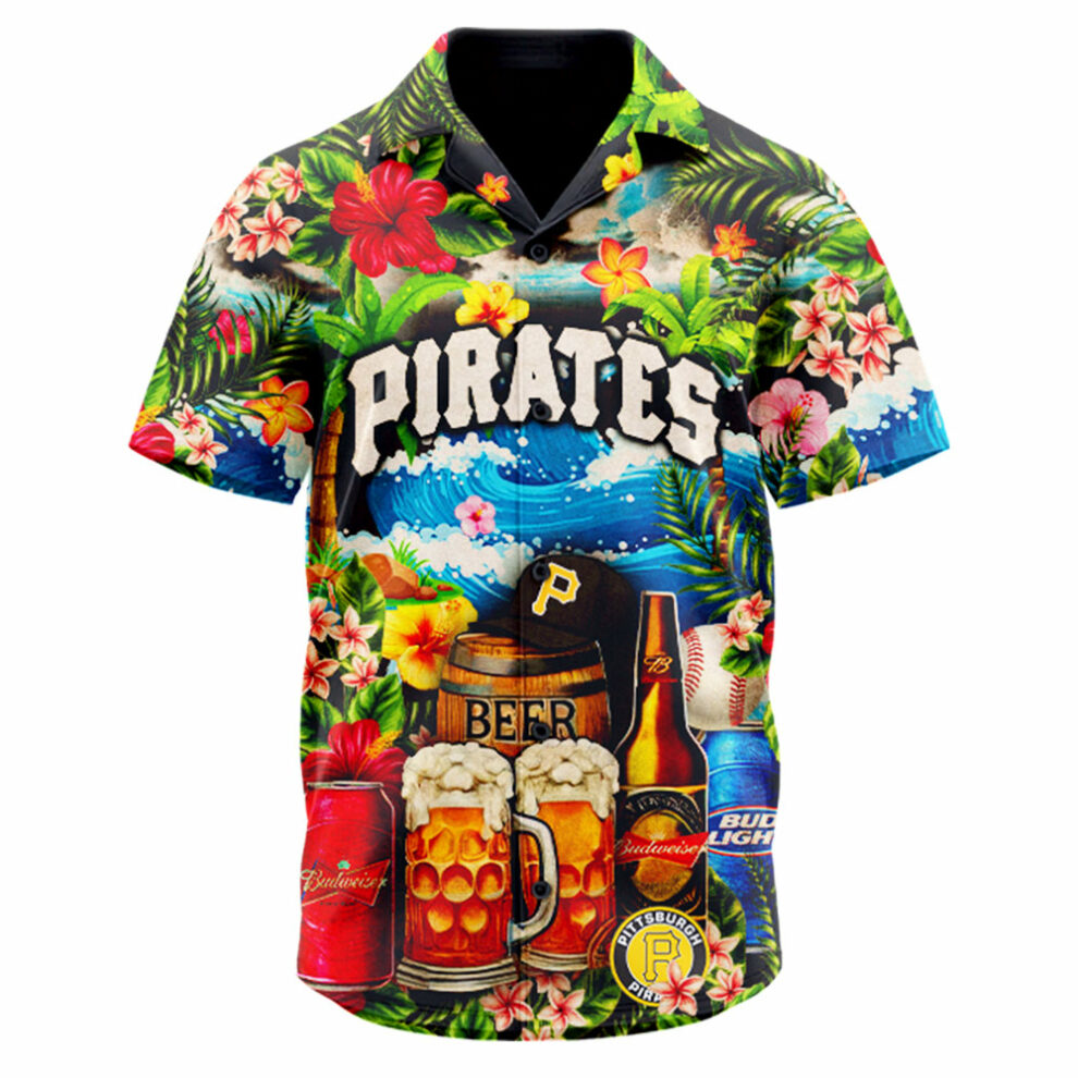 Alternative view of Pittsburgh Pirates Mlb Hawaiian Shirt Special Edition 2025