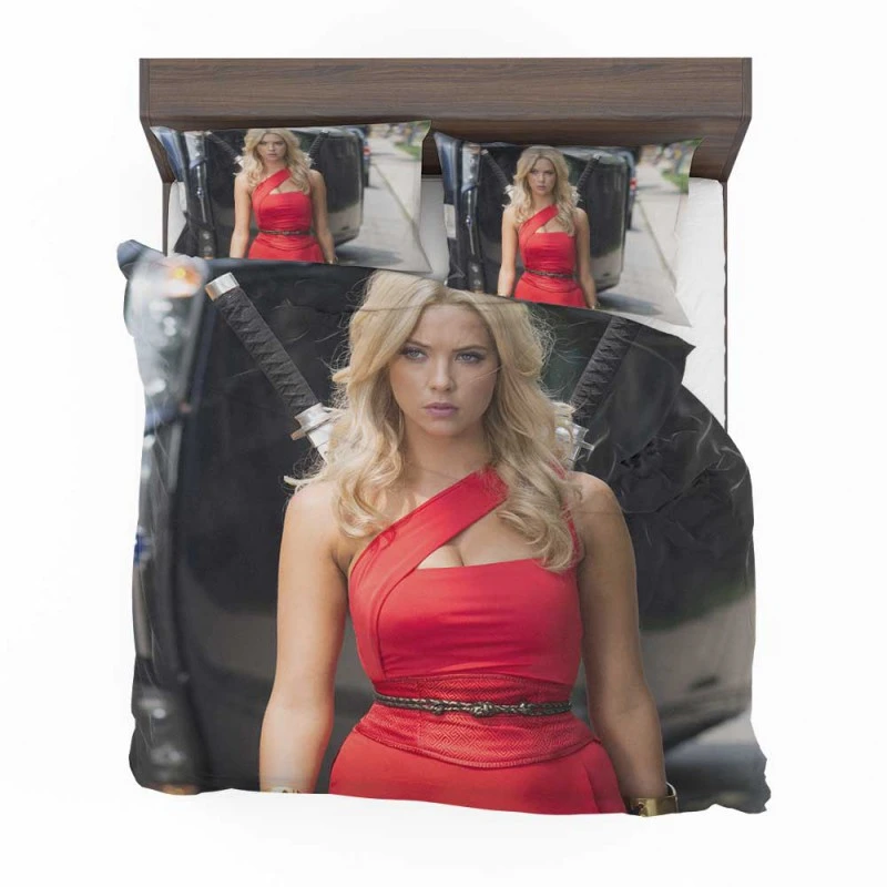 Alternative view of Pixels Movie Ashley Benson Bedding Set - Custom Bedding Set