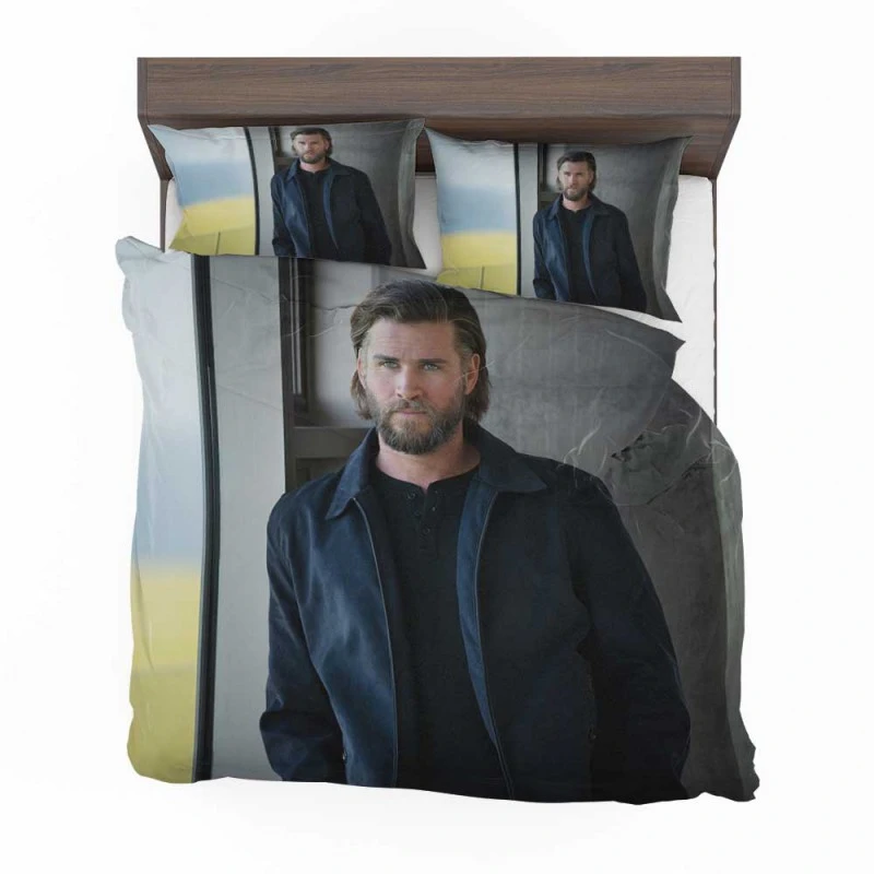 Alternative view of Poker Face Movie Liam Hemsworth Bedding Set - Custom Bedding Set