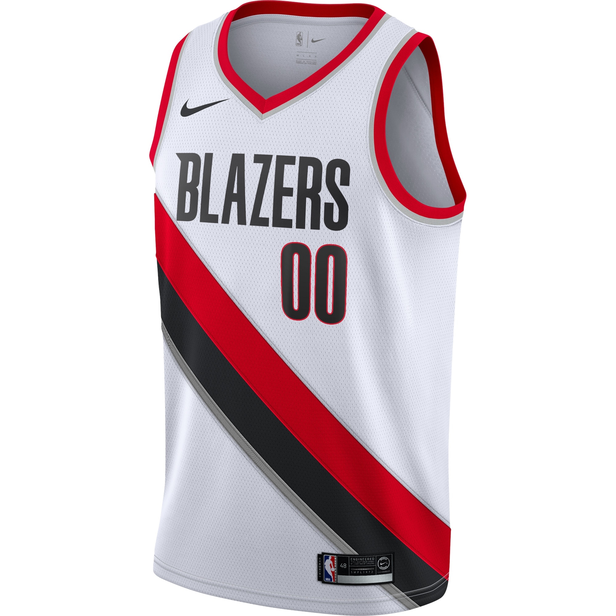 Portland Trail Blazers Association Swingman Basketball Jersey - Custom - Youth - JS941 