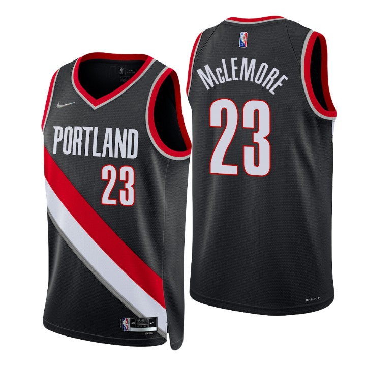 Portland Trail Blazers Ben Mclemore 75th Anniversary Basketball Jersey