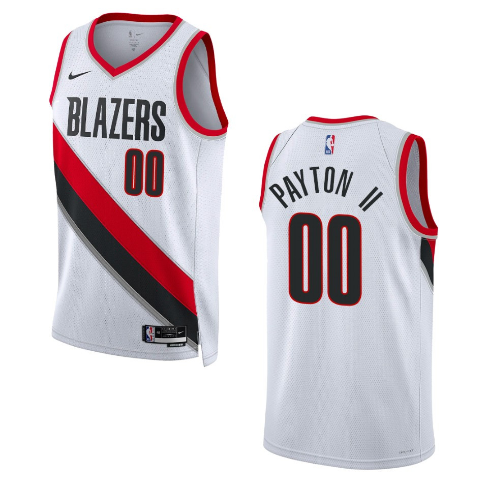 Portland Trail Blazers Gary Payton Ii 2022-23 Association Edition White Swingman Basketball Jersey