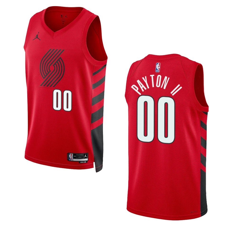 Portland Trail Blazers Gary Payton Ii 2022-23 Statement Edition Red Basketball Jersey Swingman