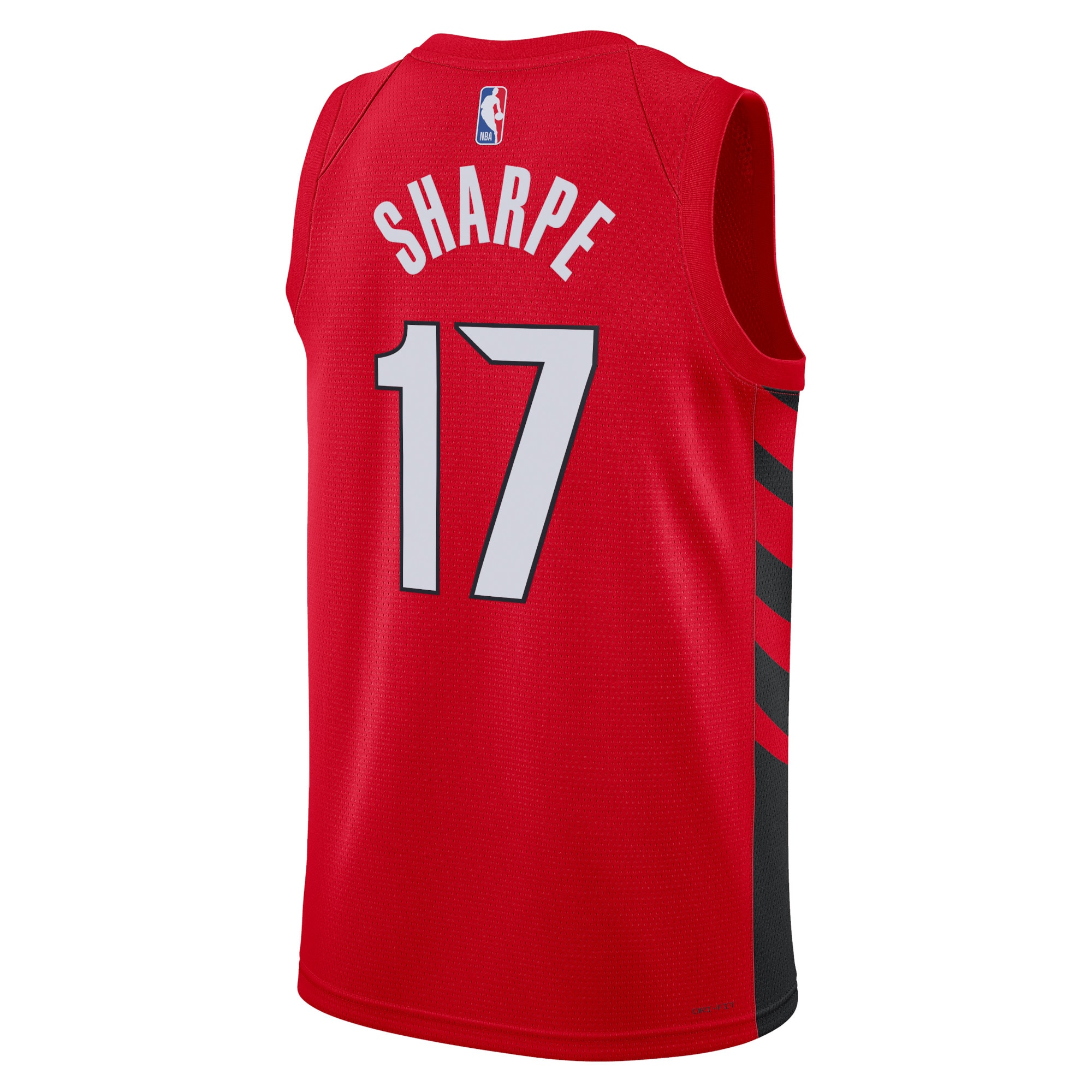 Alternative view of Portland Trail Blazers Jordan Statement Edition Swingman Basketball Jersey - Red - Shaedon Sharpe - Unisex - JS508 
