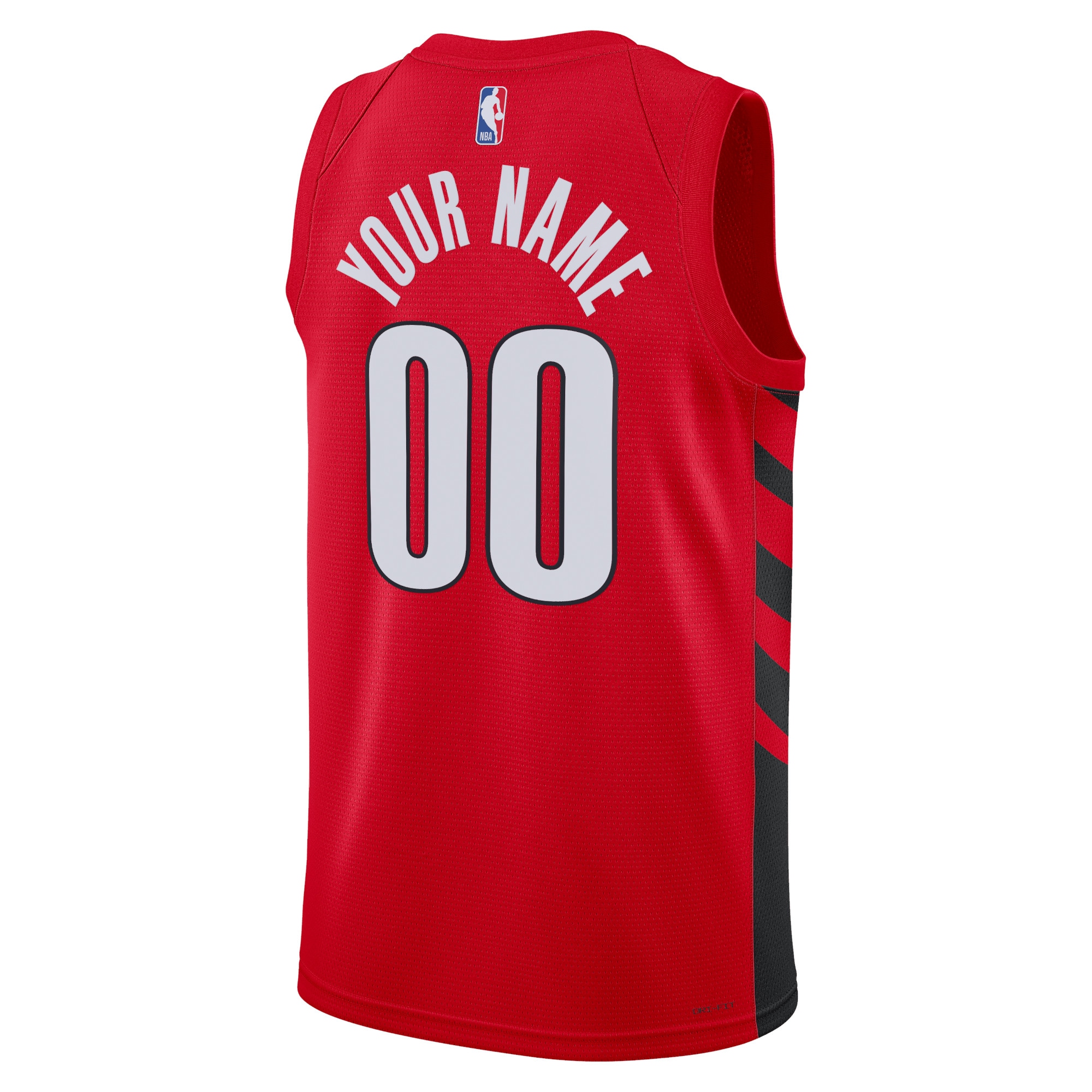 Alternative view of Portland Trail Blazers Jordan Statement Swingman Basketball Jersey - Custom - Unisex - JS532 