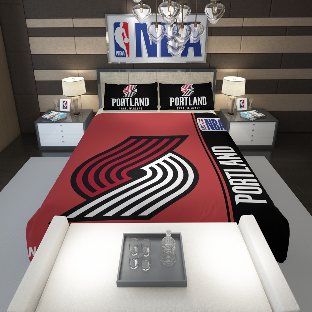 Portland Trail Blazers NBA Basketball Comforter - Custom Bedding Set