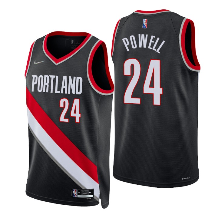 Portland Trail Blazers Norman Powell 75th Anniversary Basketball Jersey