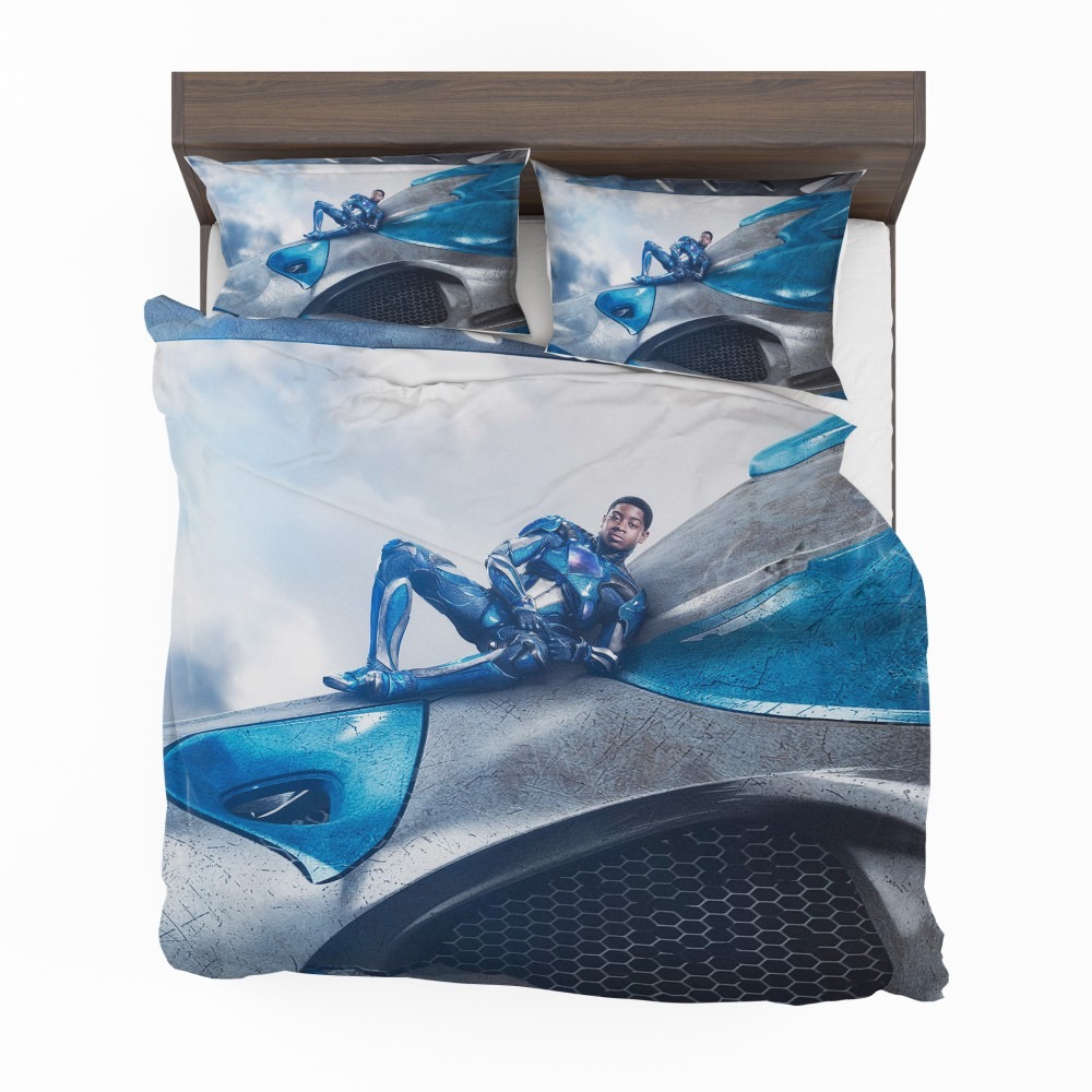 Alternative view of Power Rangers 2017 Movie Billy Cranston Blue Ranger Zord Bedding Set - Custom Bedding Set