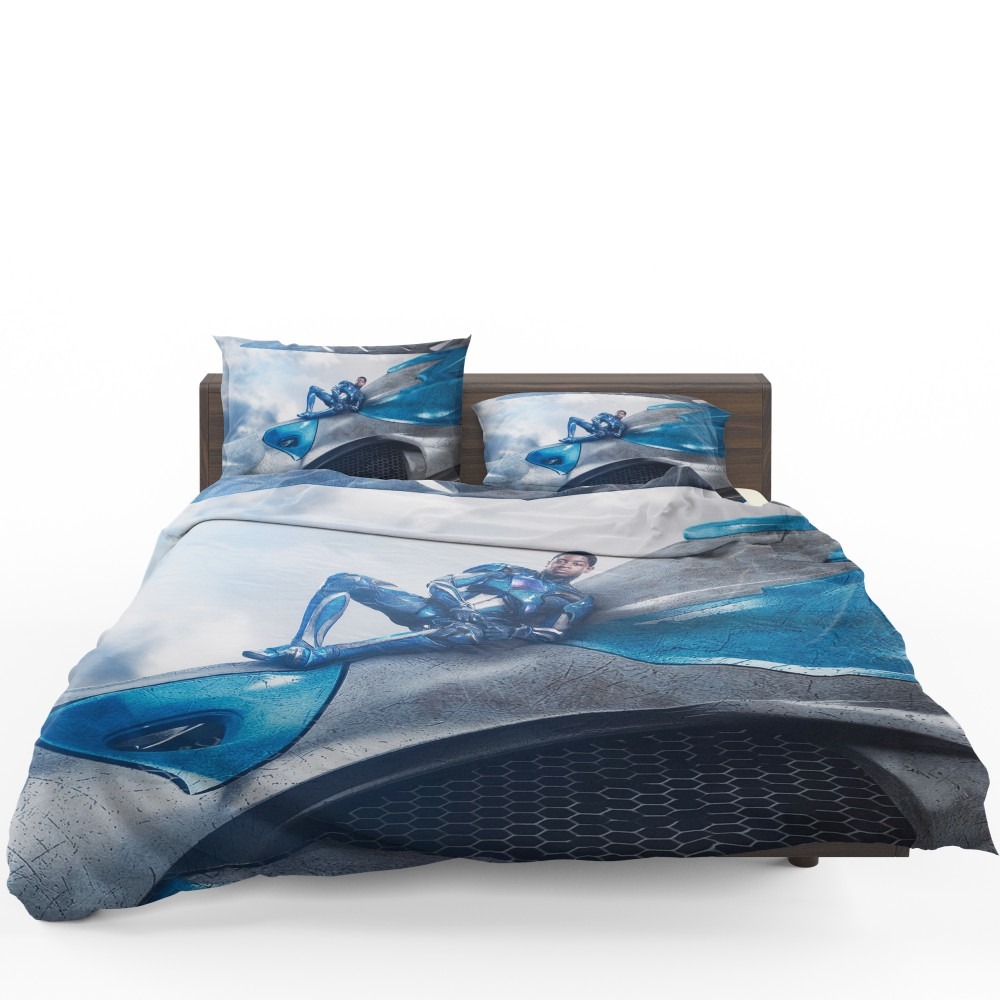 Power Rangers 2017 Movie Billy Cranston Blue Ranger Zord Bedding Set - Custom Bedding Set