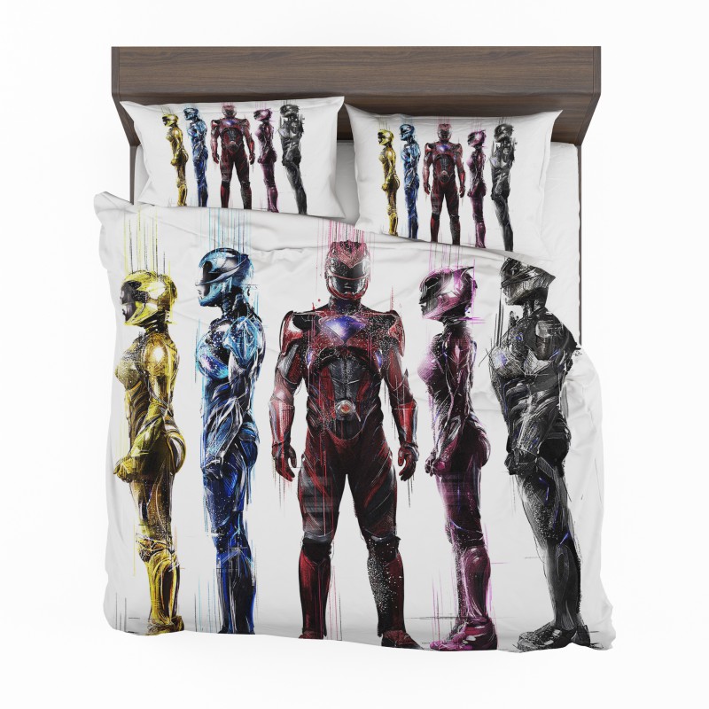 Alternative view of Power Rangers 5 Movie Bed In A Bag Set - Custom Bedding Set