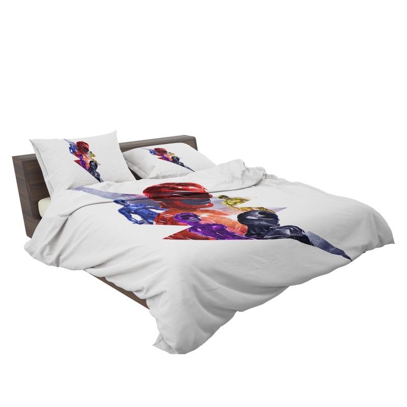 Alternative view of Power Rangers 5 Movie Themed Comforter Set - Custom Bedding Set