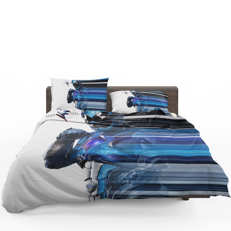 Power Rangers The Blue Ranger Bedding Set - Custom Bedding Set