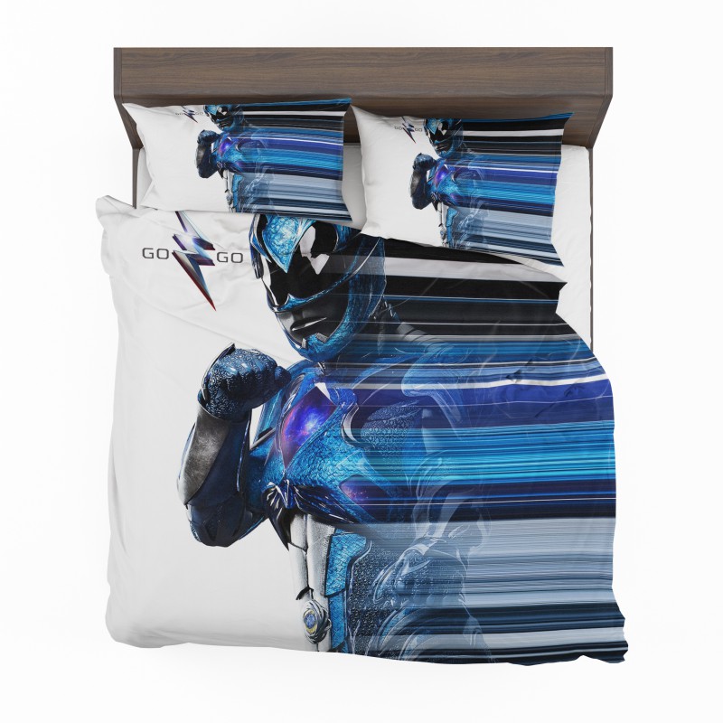 Alternative view of Power Rangers The Blue Ranger Bedding Set - Custom Bedding Set