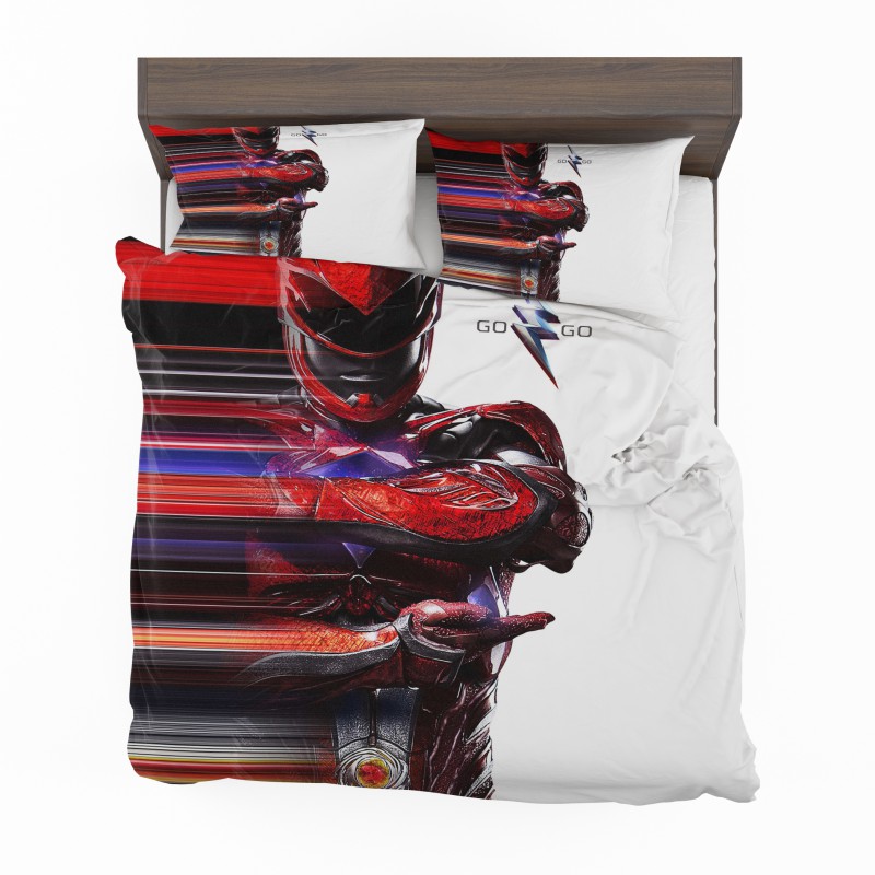Alternative view of Power Rangers The Red Ranger Bedding Set - Custom Bedding Set
