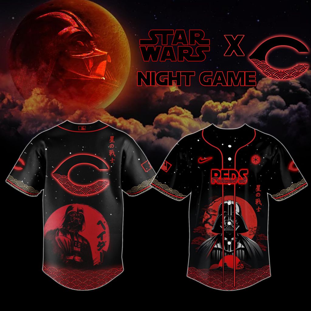 Premium Mlb Cincinnati Reds X Star Wars Custom Baseball Jersey