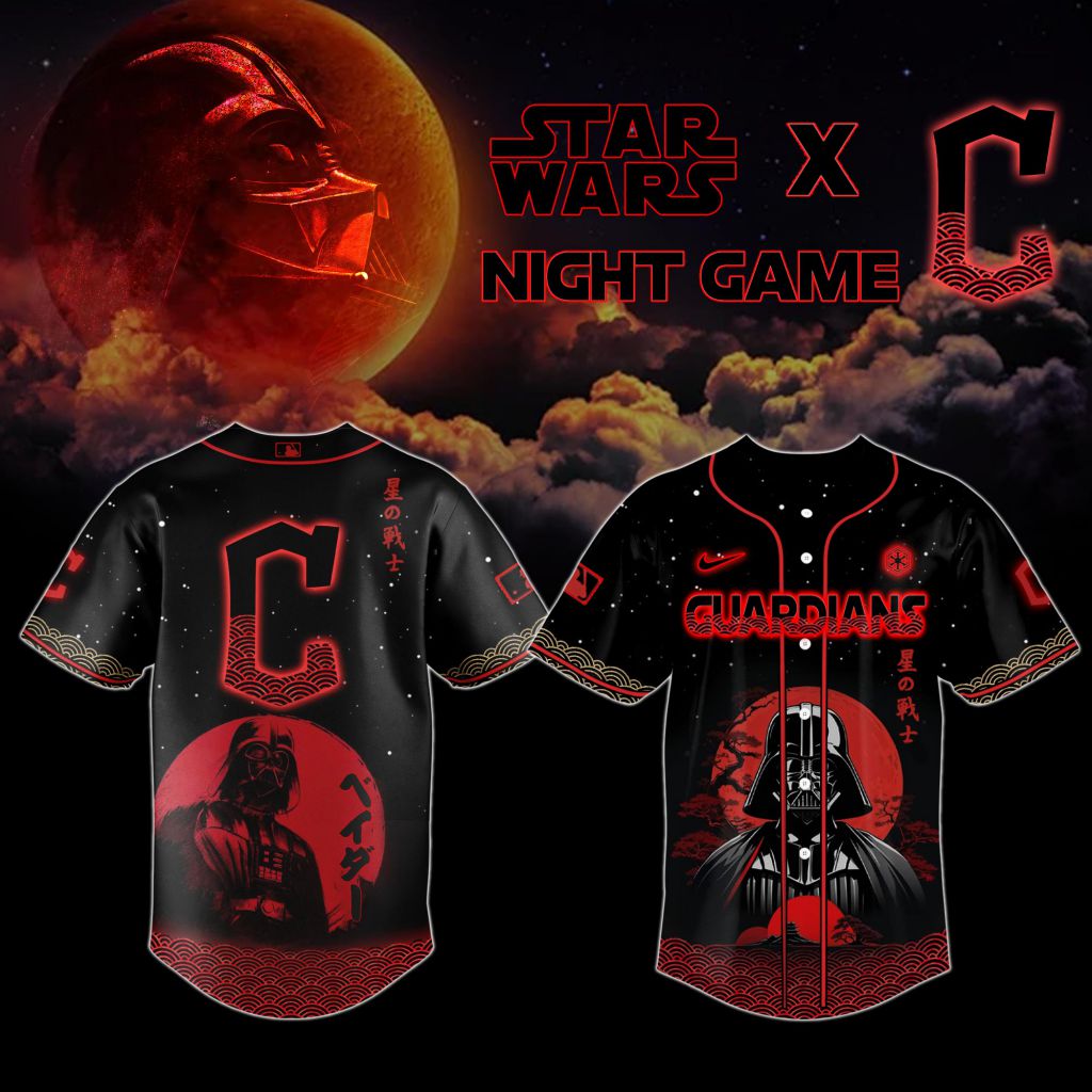 Premium Mlb Cleveland Guardians X Star Wars Custom Baseball Jersey