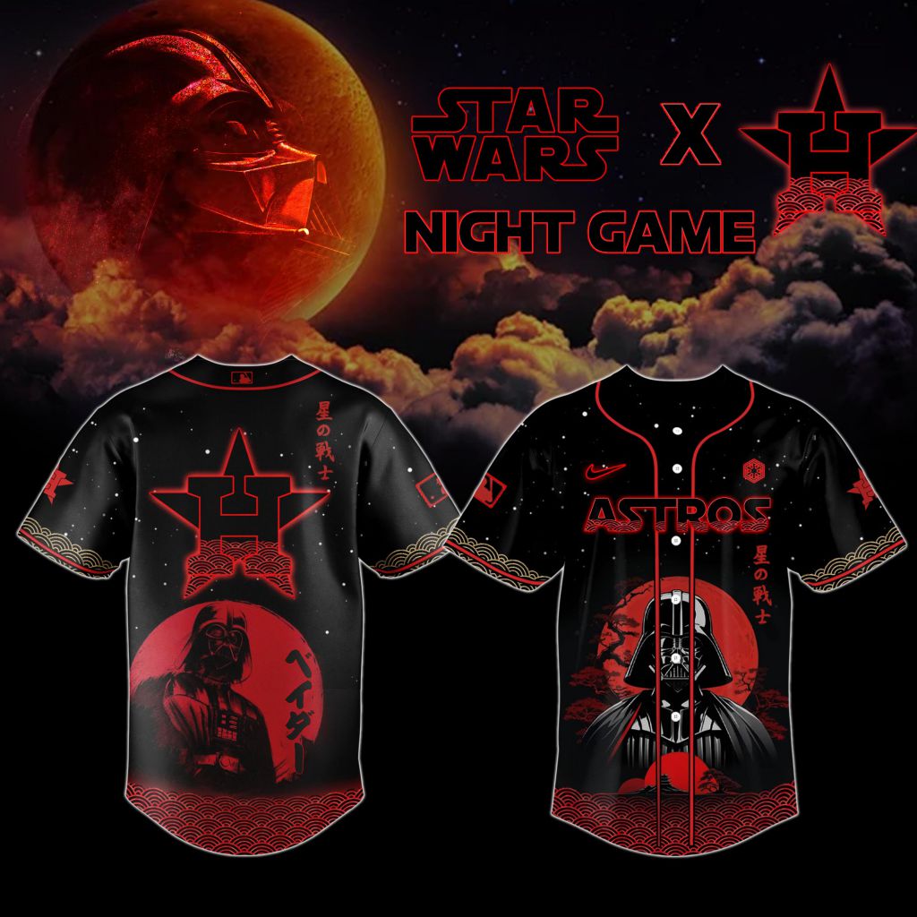Premium Mlb Houston Astros X Star Wars Custom Baseball Jersey