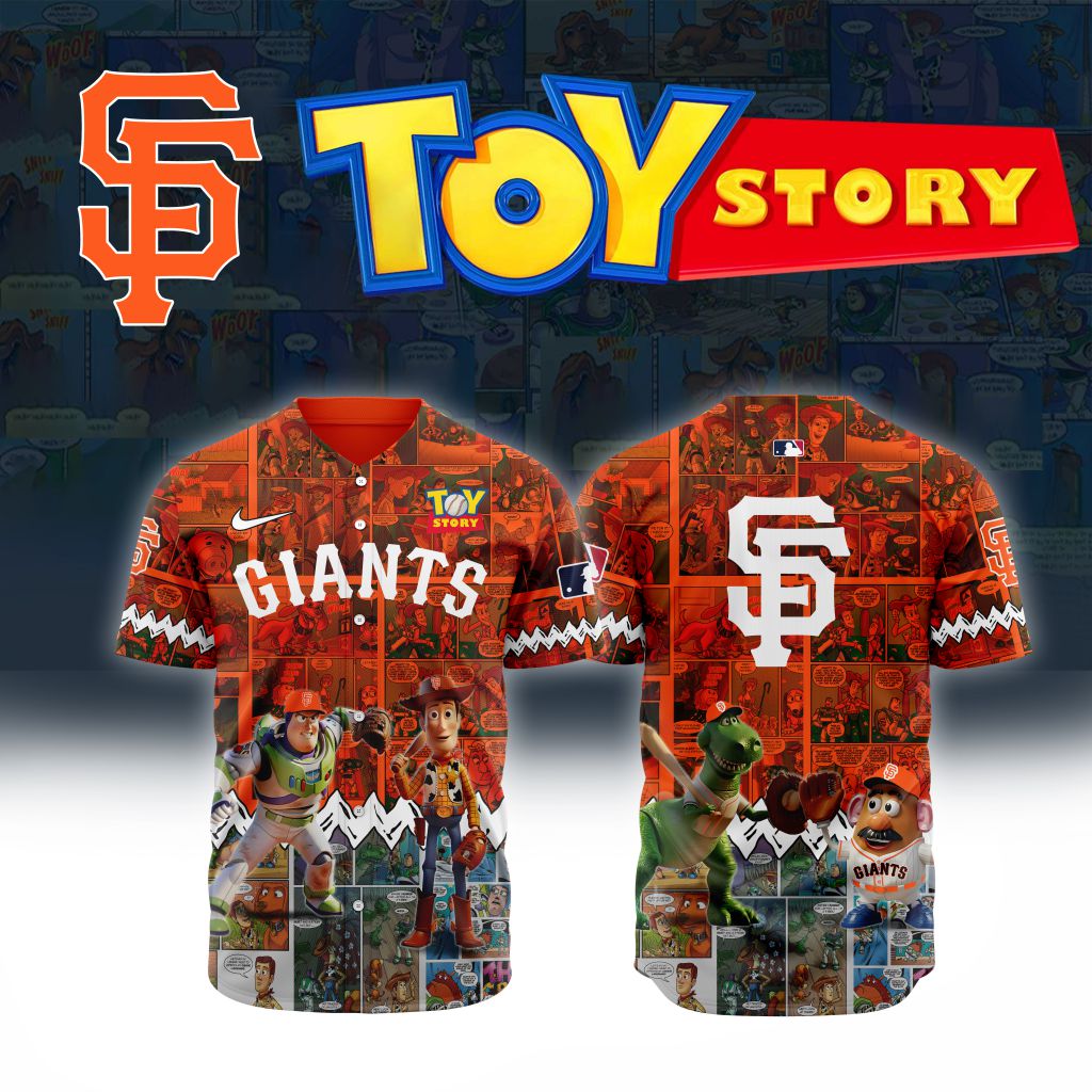 Premium Mlb San Francisco Giants X Toy Story Custom Baseball Jersey